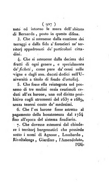 Bullettino delle sentenze emanate dalla Suprema commissione per le liti fra i già baroni ed i comuni