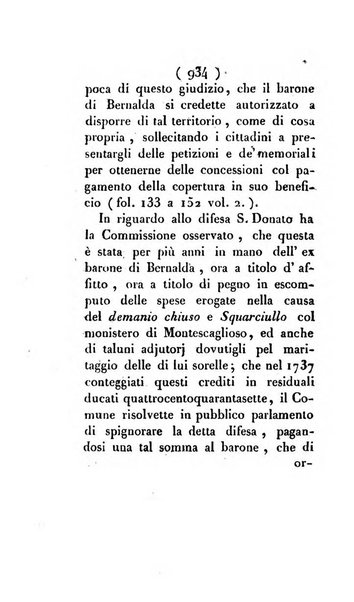 Bullettino delle sentenze emanate dalla Suprema commissione per le liti fra i già baroni ed i comuni