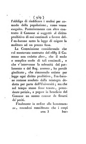 Bullettino delle sentenze emanate dalla Suprema commissione per le liti fra i già baroni ed i comuni