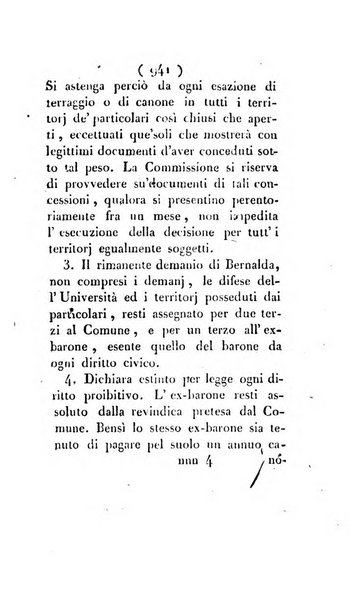 Bullettino delle sentenze emanate dalla Suprema commissione per le liti fra i già baroni ed i comuni