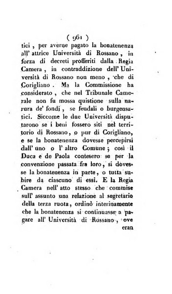 Bullettino delle sentenze emanate dalla Suprema commissione per le liti fra i già baroni ed i comuni