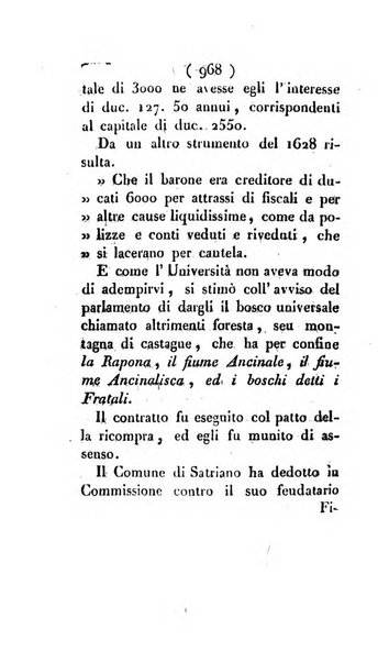 Bullettino delle sentenze emanate dalla Suprema commissione per le liti fra i già baroni ed i comuni