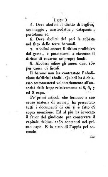 Bullettino delle sentenze emanate dalla Suprema commissione per le liti fra i già baroni ed i comuni