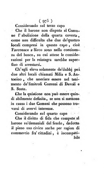 Bullettino delle sentenze emanate dalla Suprema commissione per le liti fra i già baroni ed i comuni