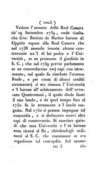 Bullettino delle sentenze emanate dalla Suprema commissione per le liti fra i già baroni ed i comuni