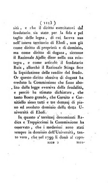 Bullettino delle sentenze emanate dalla Suprema commissione per le liti fra i già baroni ed i comuni