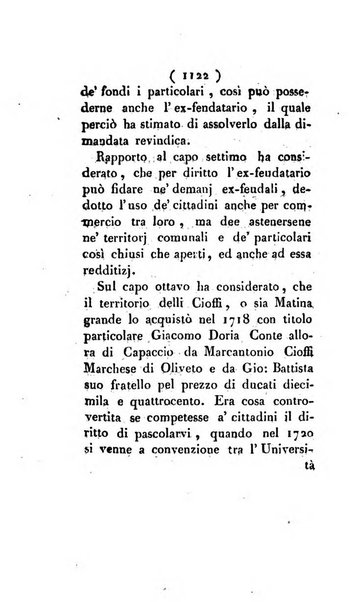 Bullettino delle sentenze emanate dalla Suprema commissione per le liti fra i già baroni ed i comuni