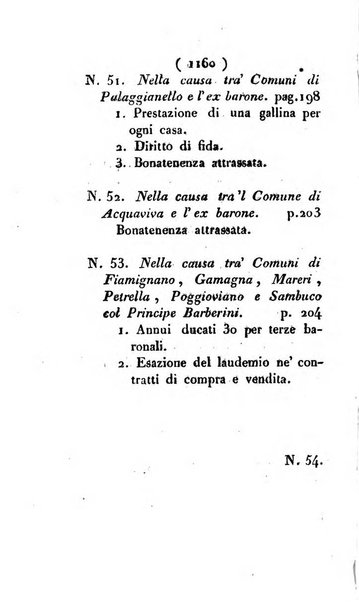 Bullettino delle sentenze emanate dalla Suprema commissione per le liti fra i già baroni ed i comuni