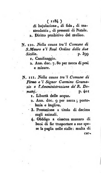 Bullettino delle sentenze emanate dalla Suprema commissione per le liti fra i già baroni ed i comuni