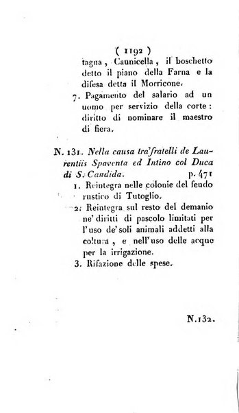 Bullettino delle sentenze emanate dalla Suprema commissione per le liti fra i già baroni ed i comuni