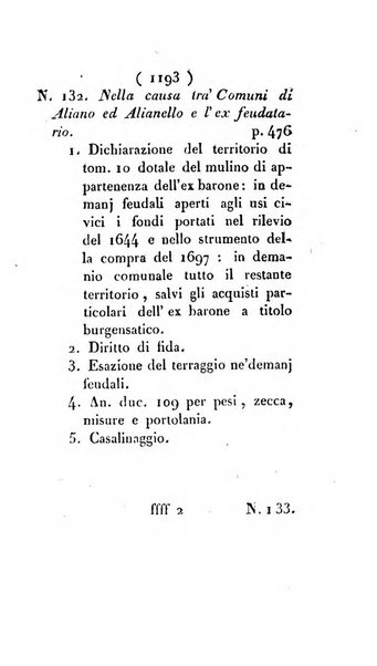 Bullettino delle sentenze emanate dalla Suprema commissione per le liti fra i già baroni ed i comuni