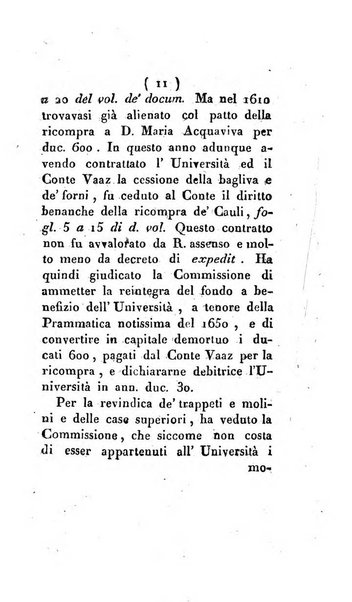 Bullettino delle sentenze emanate dalla Suprema commissione per le liti fra i già baroni ed i comuni