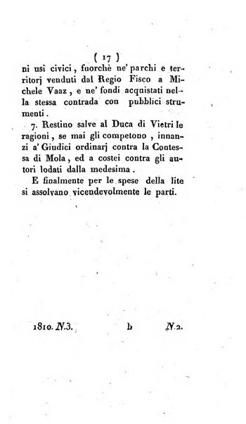 Bullettino delle sentenze emanate dalla Suprema commissione per le liti fra i già baroni ed i comuni