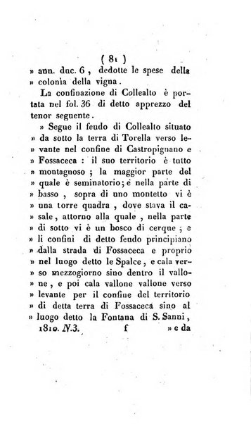 Bullettino delle sentenze emanate dalla Suprema commissione per le liti fra i già baroni ed i comuni