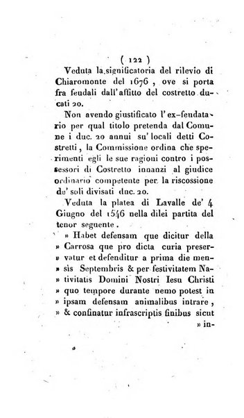 Bullettino delle sentenze emanate dalla Suprema commissione per le liti fra i già baroni ed i comuni