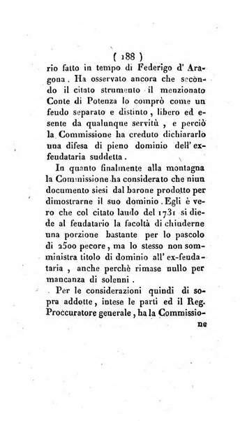 Bullettino delle sentenze emanate dalla Suprema commissione per le liti fra i già baroni ed i comuni