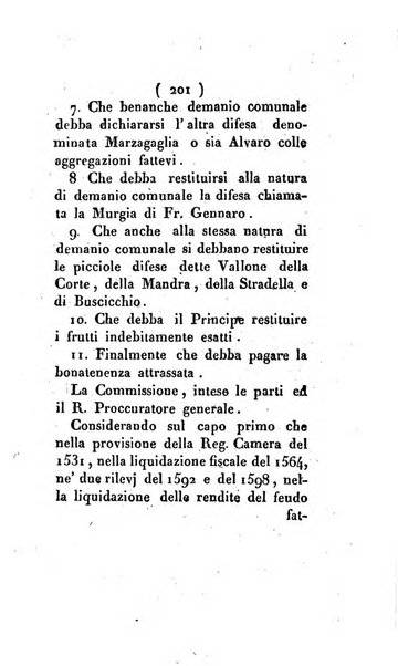 Bullettino delle sentenze emanate dalla Suprema commissione per le liti fra i già baroni ed i comuni