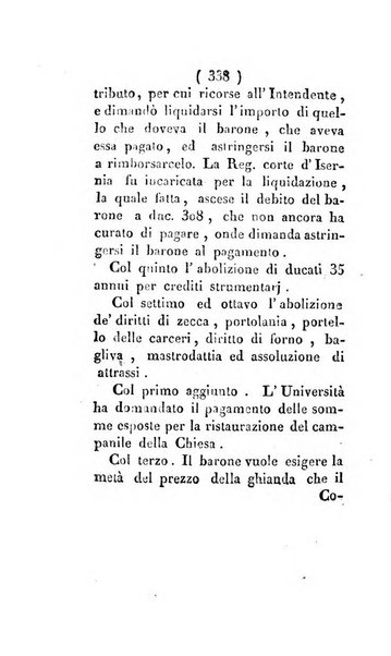 Bullettino delle sentenze emanate dalla Suprema commissione per le liti fra i già baroni ed i comuni