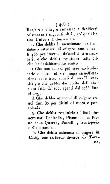 Bullettino delle sentenze emanate dalla Suprema commissione per le liti fra i già baroni ed i comuni