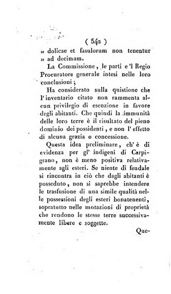 Bullettino delle sentenze emanate dalla Suprema commissione per le liti fra i già baroni ed i comuni