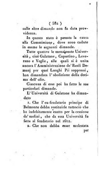 Bullettino delle sentenze emanate dalla Suprema commissione per le liti fra i già baroni ed i comuni