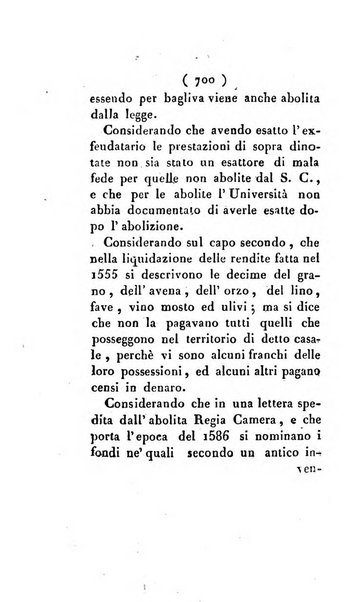 Bullettino delle sentenze emanate dalla Suprema commissione per le liti fra i già baroni ed i comuni