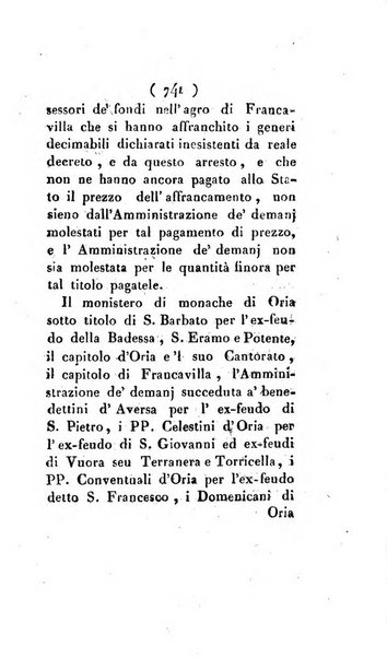 Bullettino delle sentenze emanate dalla Suprema commissione per le liti fra i già baroni ed i comuni