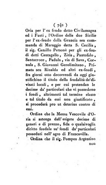 Bullettino delle sentenze emanate dalla Suprema commissione per le liti fra i già baroni ed i comuni