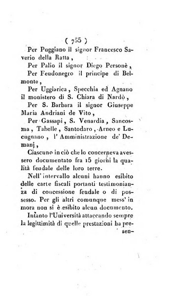 Bullettino delle sentenze emanate dalla Suprema commissione per le liti fra i già baroni ed i comuni