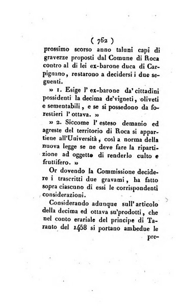 Bullettino delle sentenze emanate dalla Suprema commissione per le liti fra i già baroni ed i comuni