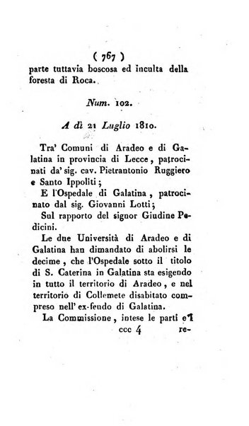 Bullettino delle sentenze emanate dalla Suprema commissione per le liti fra i già baroni ed i comuni