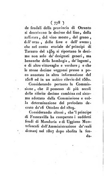 Bullettino delle sentenze emanate dalla Suprema commissione per le liti fra i già baroni ed i comuni