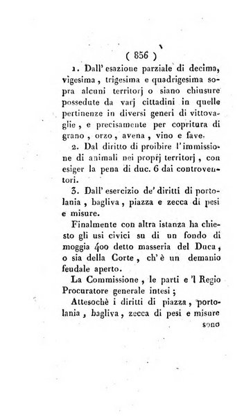 Bullettino delle sentenze emanate dalla Suprema commissione per le liti fra i già baroni ed i comuni