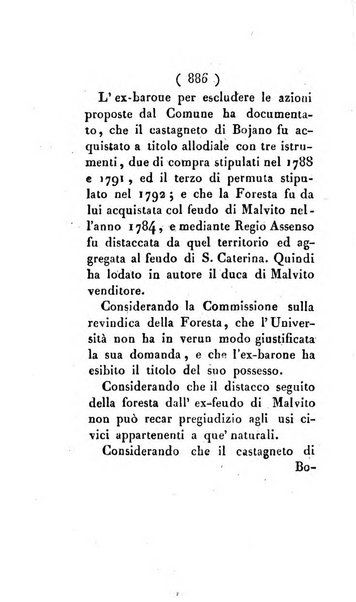 Bullettino delle sentenze emanate dalla Suprema commissione per le liti fra i già baroni ed i comuni