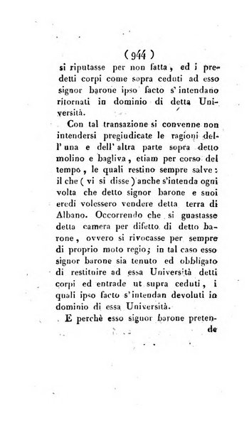 Bullettino delle sentenze emanate dalla Suprema commissione per le liti fra i già baroni ed i comuni