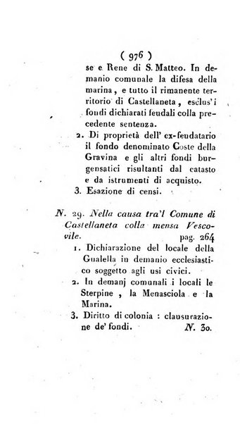 Bullettino delle sentenze emanate dalla Suprema commissione per le liti fra i già baroni ed i comuni