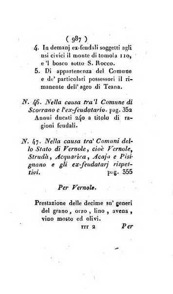 Bullettino delle sentenze emanate dalla Suprema commissione per le liti fra i già baroni ed i comuni