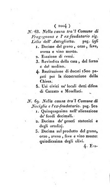 Bullettino delle sentenze emanate dalla Suprema commissione per le liti fra i già baroni ed i comuni