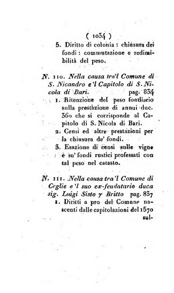 Bullettino delle sentenze emanate dalla Suprema commissione per le liti fra i già baroni ed i comuni