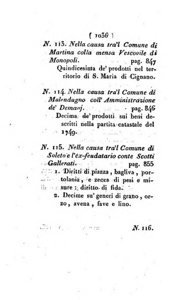 Bullettino delle sentenze emanate dalla Suprema commissione per le liti fra i già baroni ed i comuni