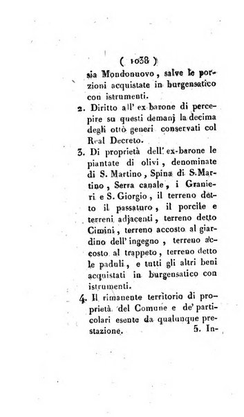 Bullettino delle sentenze emanate dalla Suprema commissione per le liti fra i già baroni ed i comuni