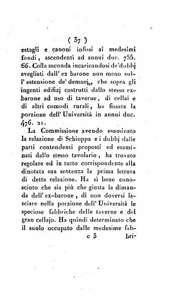 Bullettino delle sentenze emanate dalla Suprema commissione per le liti fra i già baroni ed i comuni