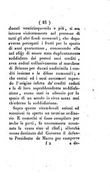 Bullettino delle sentenze emanate dalla Suprema commissione per le liti fra i già baroni ed i comuni