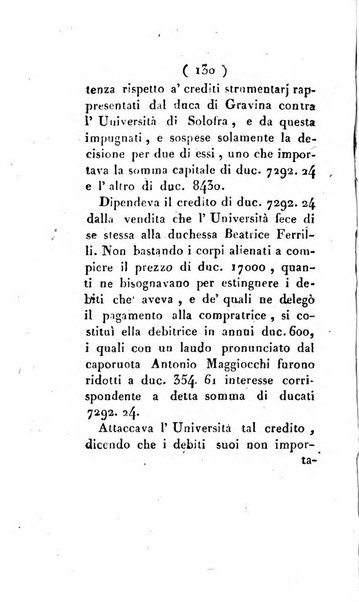 Bullettino delle sentenze emanate dalla Suprema commissione per le liti fra i già baroni ed i comuni