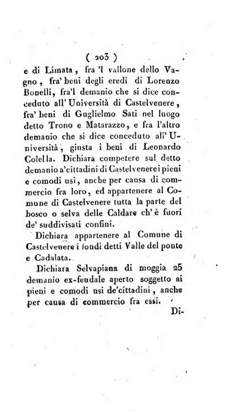 Bullettino delle sentenze emanate dalla Suprema commissione per le liti fra i già baroni ed i comuni