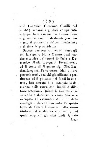 Bullettino delle sentenze emanate dalla Suprema commissione per le liti fra i già baroni ed i comuni