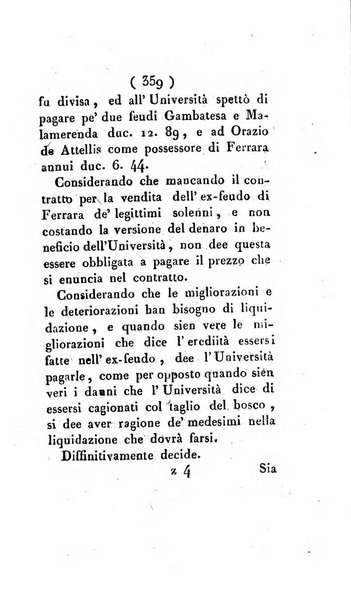 Bullettino delle sentenze emanate dalla Suprema commissione per le liti fra i già baroni ed i comuni