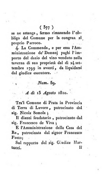 Bullettino delle sentenze emanate dalla Suprema commissione per le liti fra i già baroni ed i comuni