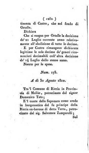 Bullettino delle sentenze emanate dalla Suprema commissione per le liti fra i già baroni ed i comuni