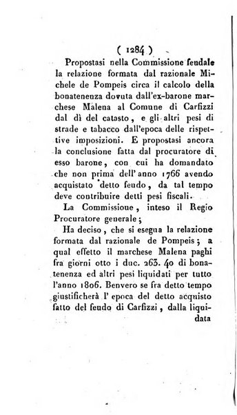 Bullettino delle sentenze emanate dalla Suprema commissione per le liti fra i già baroni ed i comuni